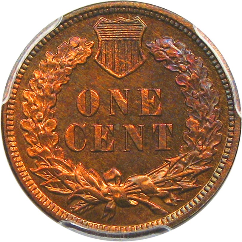 image for: 1909 Indian 1c PCGS Proof 64 RB