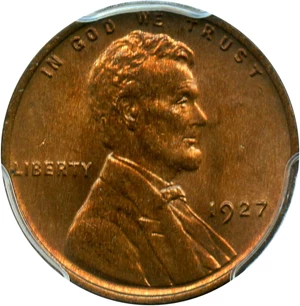 image for: 1927 1c PCGS MS64 RB