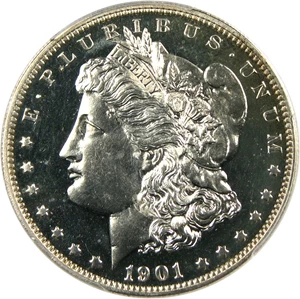 image for: 1901 $1 PCGS/CAC Proof 66