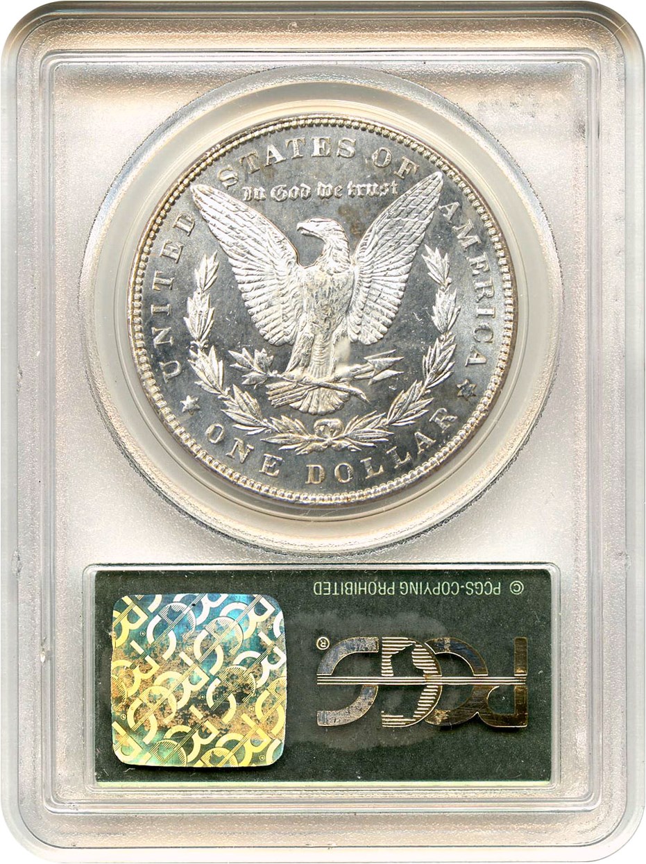 image for: 1887/6 $1 PCGS MS64 DMPL (OGH)