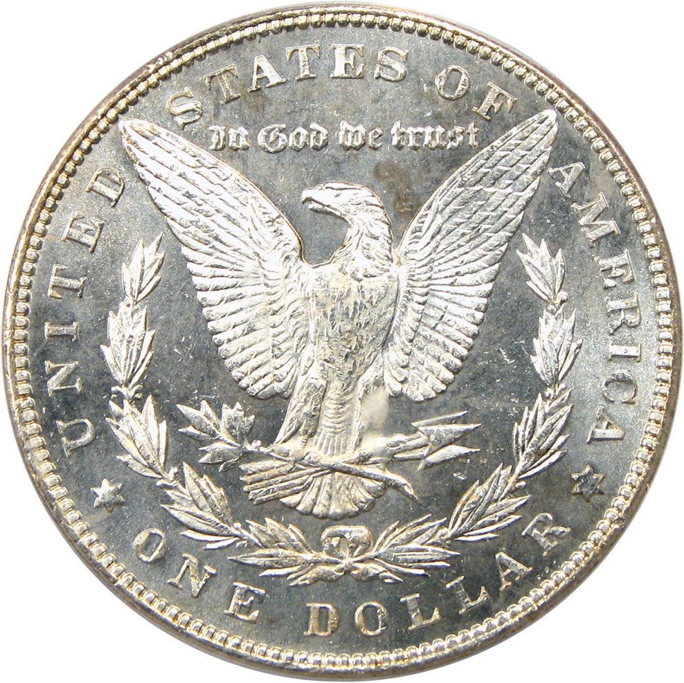 image for: 1887/6 $1 PCGS MS64 DMPL (OGH)