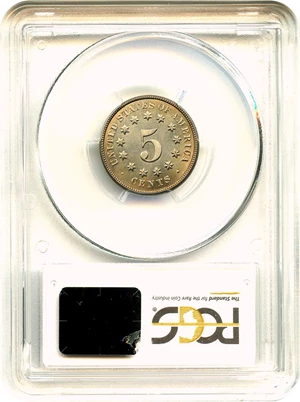 image for: 1873 5c PCGS MS66 (Open 3) - DLRC Discount!