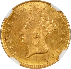 image for: 1860-S G$1 NGC MS61