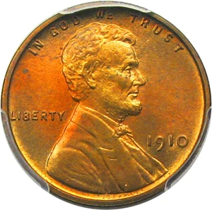image for: 1910 1c PCGS Proof 65 RB