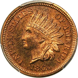 image for: 1864 1c PCGS Proof 65 RB (Bronze)