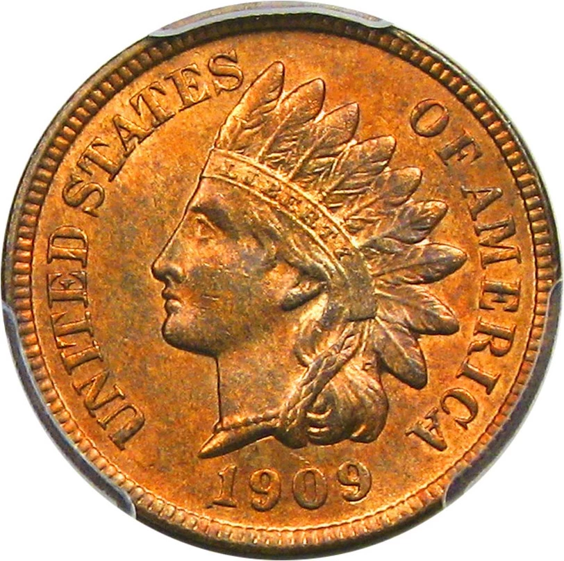 1857- 1909s Indian Head Penny Coin Book Auction