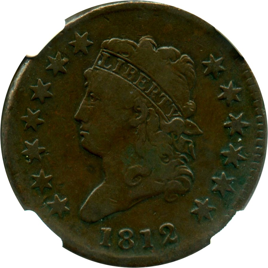 image for: 1812 1c NGC F12 BN (Small Date)