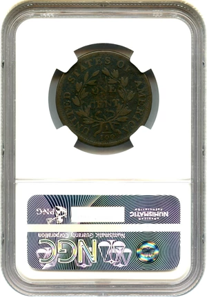 image for: 1807 1c NGC VG Details (S-271, Env. Damage, Small Fraction w/Comet)