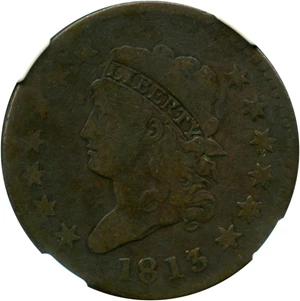 image for: 1813 1c NGC Good-04 BN (S-293)
