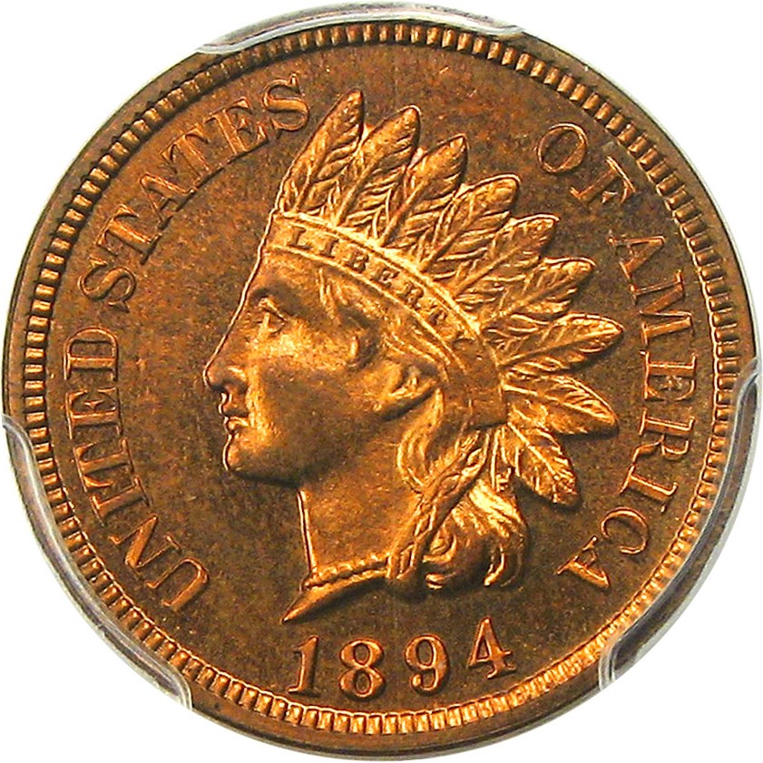 image for: 1894 1c PCGS/CAC Proof 64 RD