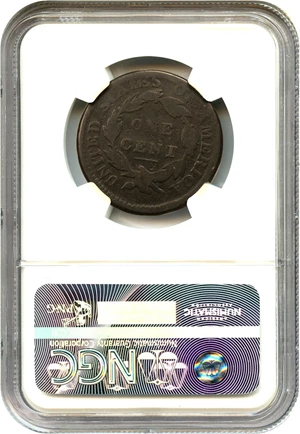 image for: 1814 1c NGC Good Details (S-294, Scratches, Crosslet 4)
