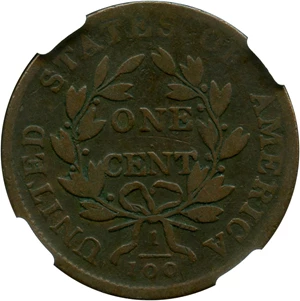 image for: 1805 1c NGC VG Details BN (S-267, Obv. Scratched)