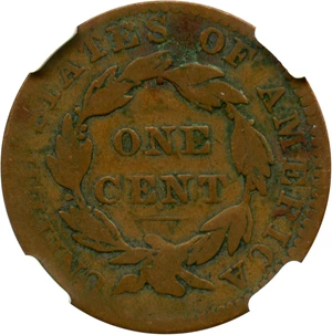 image for: 1830 1c NGC AG-03 BN (N-6, Medium Letters)