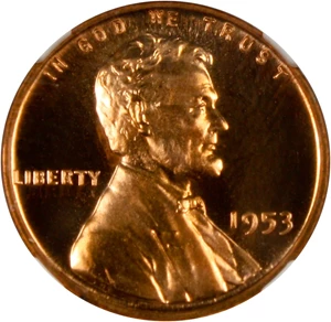 image for: 1953 1c NGC Proof 67 RD CAM