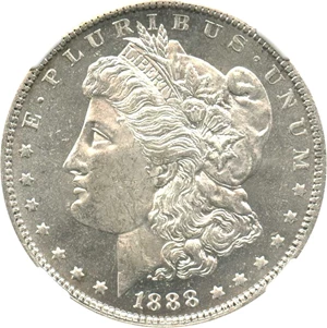 image for: 1888-O $1 NGC MS62 PL