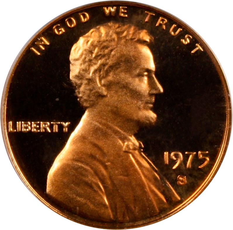 image for: 1975-S 1c PCGS Proof 68 RD DCAM