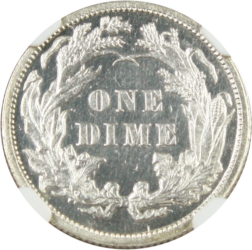 image for: 1877 10c NGC Proof 63 CAM