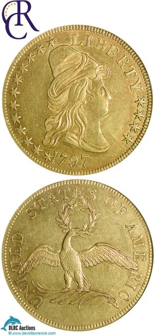 image for: 1797 $10 Sm.Eagle NGC AU58