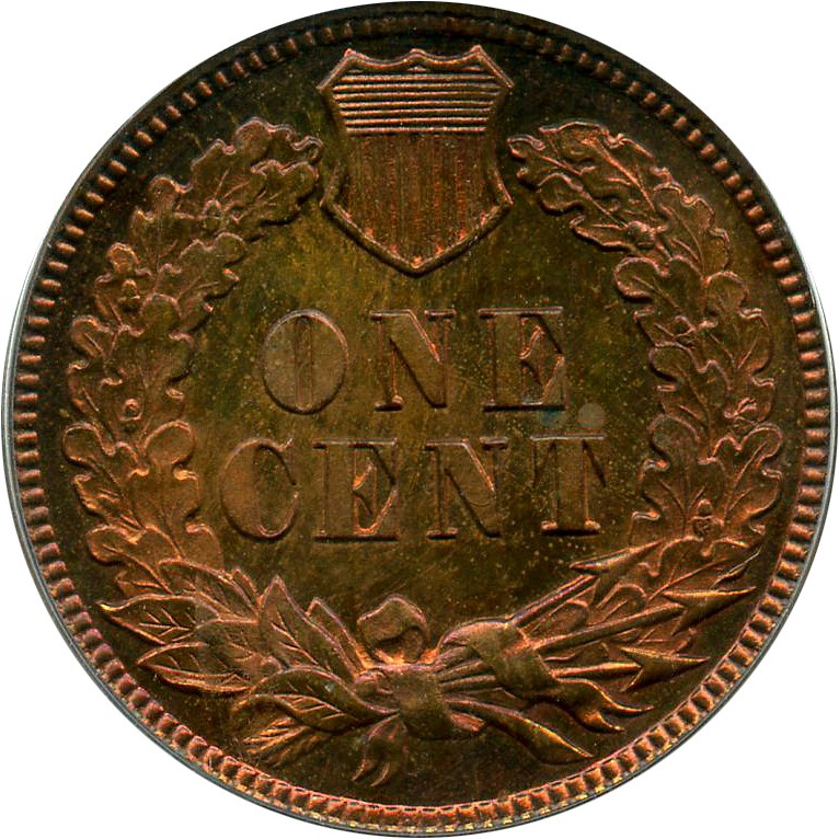 image for: 1888 1c PCGS/CAC Proof 64 RB (OGH)