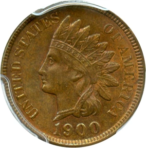 image for: 1900 1c PCGS MS64 BN