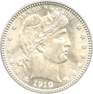 image for: 1910-D 25c PCGS MS65 - No Reserve!