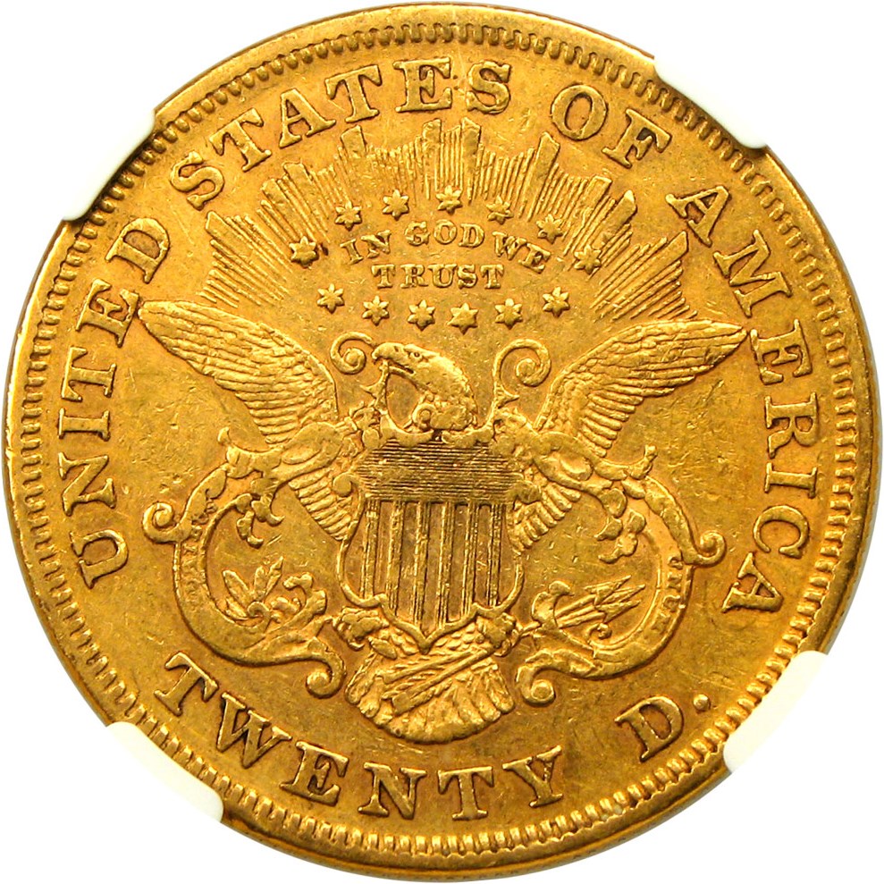 image for: 1871 $20 NGC/CAC XF40