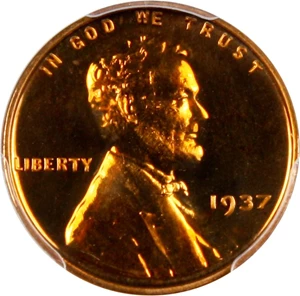 image for: 1937 1c PCGS/CAC Proof 67 RD