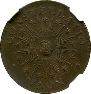 image for: 1783 Nova Constellatio NGC XF45 BN (Pointed Rays)