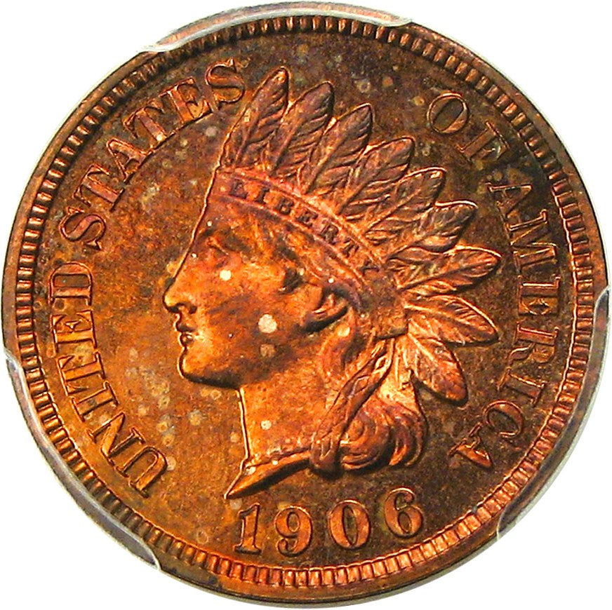 image for: 1906 1c PCGS Proof 64 RB