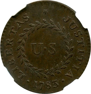 image for: 1783 Nova Constellatio NGC XF45 BN (Pointed Rays)