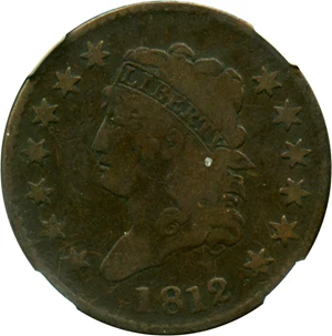 image for: 1812 1c NGC/CAC VG-08 BN (S-288, Large Date)
