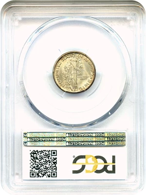 image for: 1918-D 10c PCGS MS67