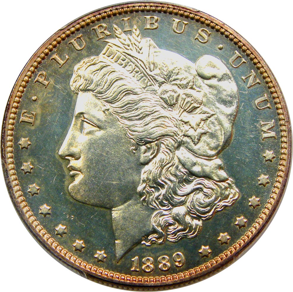 image for: 1889 $1 PCGS Proof 62