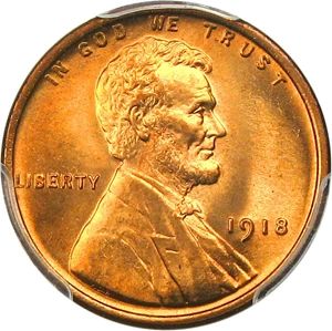 image for: 1918 1c PCGS/CAC MS67 RD