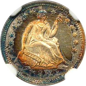 image for: 1855 H10c NGC Proof 65 (Arrows)
