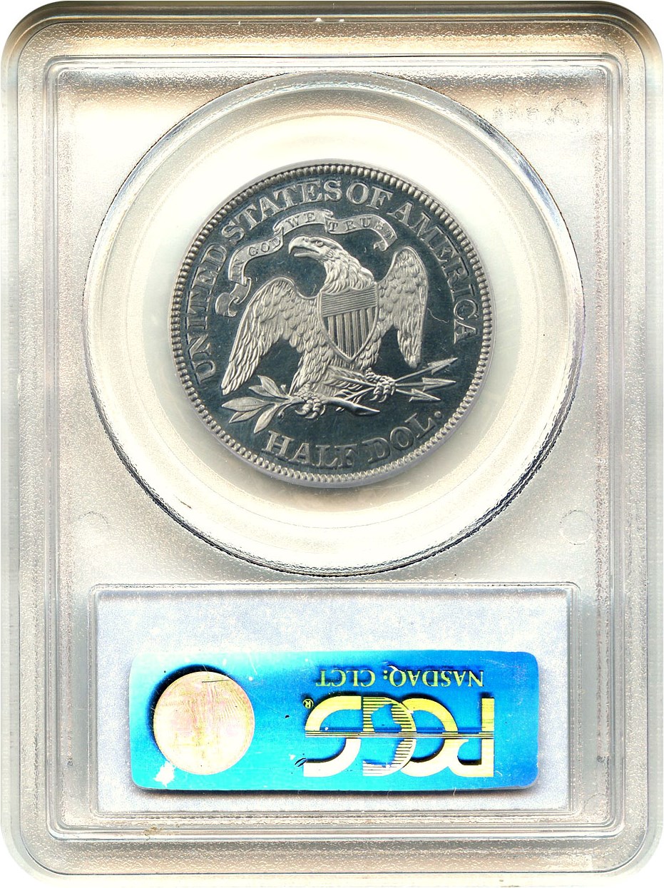 image for: 1870 Pattern 50c PCGS/CAC Proof 65 (J-938, Denali Collection)