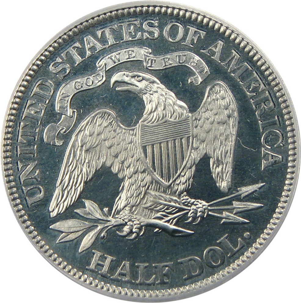 image for: 1870 Pattern 50c PCGS/CAC Proof 65 (J-938, Denali Collection)