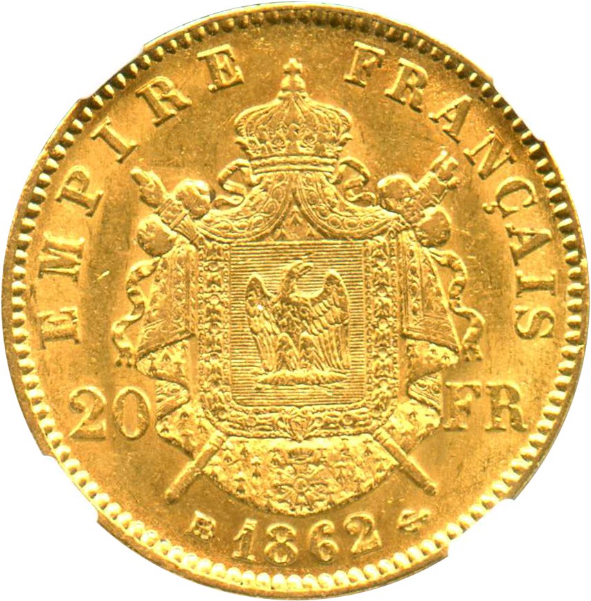 1862-A     20 Fr MS ( KM-801.1) thumbnail 2
