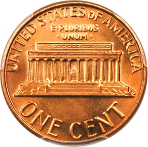 image for: 1982 1c PCGS MS68 RD (Zinc, Large Date)