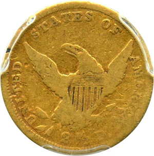image for: 1839-D $2 1/2 PCGS/CAC Secure Good-06