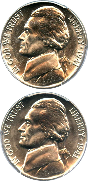 image for: Investor Lot of 1941 5c: All PCGS MS64 (2 Coins)