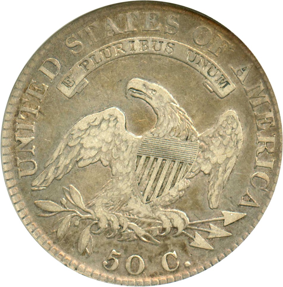 image for: 1820/19 50c ANACS Fine Details (O-101, Scratched-Cleaned)