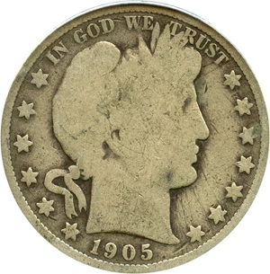 image for: 1905 50c ANACS AG-03