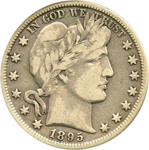 image for: 1895-O 50c ANACS Fine Details (Cleaned)
