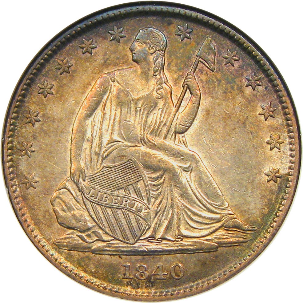 image for: 1840-O 50c NGC AU58