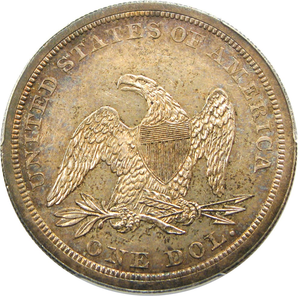 image for: 1844 $1 PCGS Proof 62