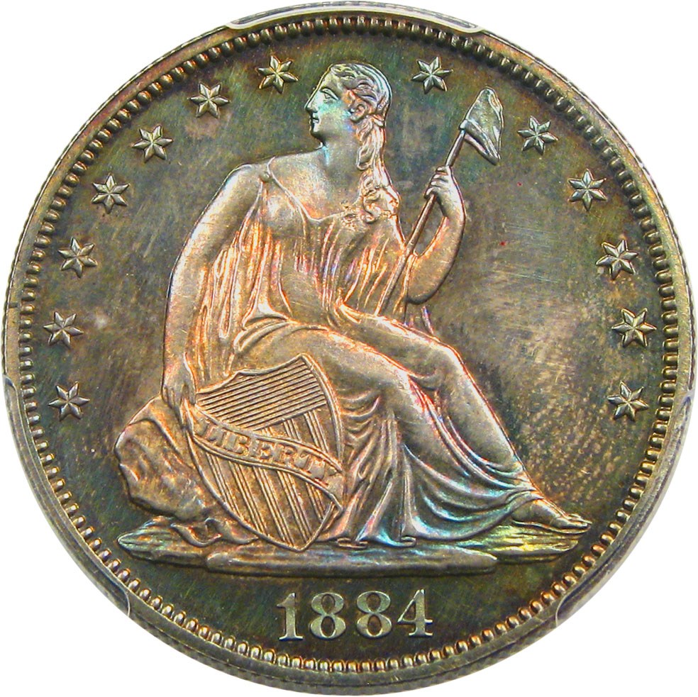 image for: 1884 50c PCGS Proof 62