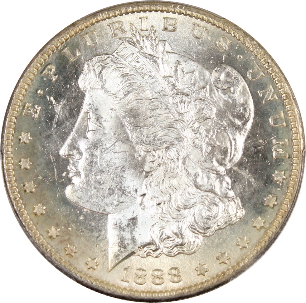 image for: 1888-S $1 PCGS MS63 PL