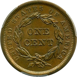 image for: 1840 1c PCGS MS65 BN (Small Date) - DLRC Discount!