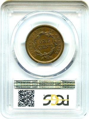 image for: 1840 1c PCGS MS65 BN (Small Date) - DLRC Discount!